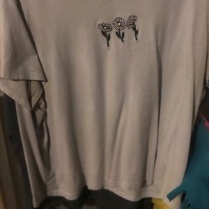 Cute flowers top size XL